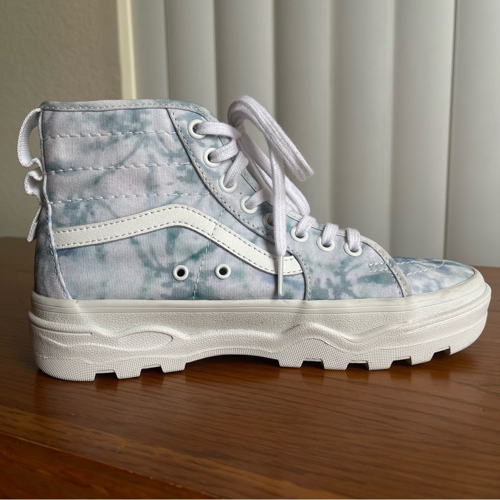 Vans Sentry Sk8-Hi Wafflecup Shoes Pastel Tie Dye Women’s 7/Men’s 5.5 - Picture 5 of 13